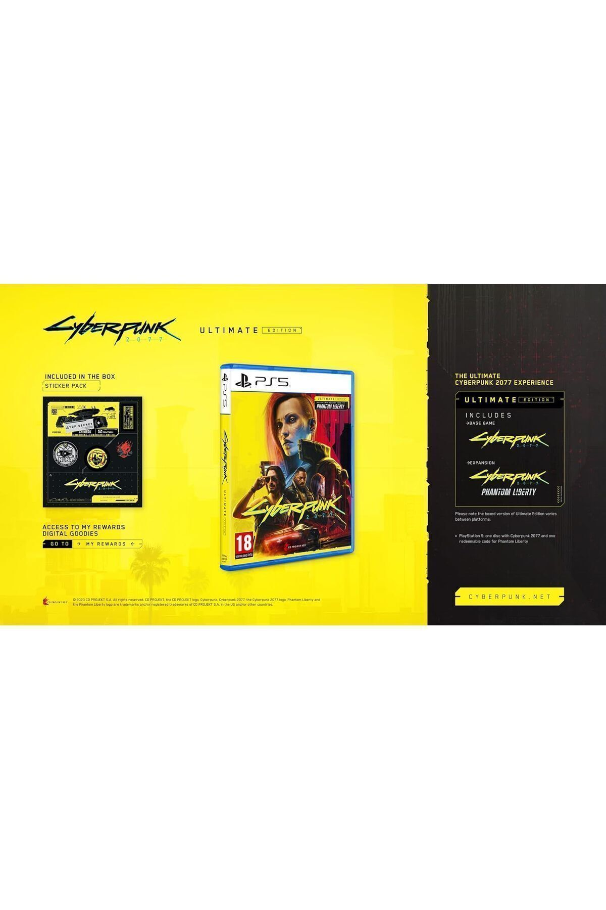 CYBERPUNK 2077 ULTIMATE EDITION PS5 OYUN 2