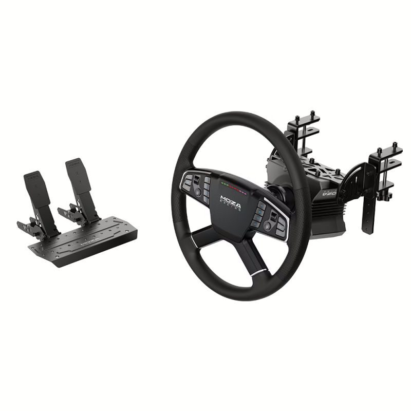 Moza Racing Truck Driving Full Kamyon Tır Otobüs Direksiyon Seti Bundle 4
