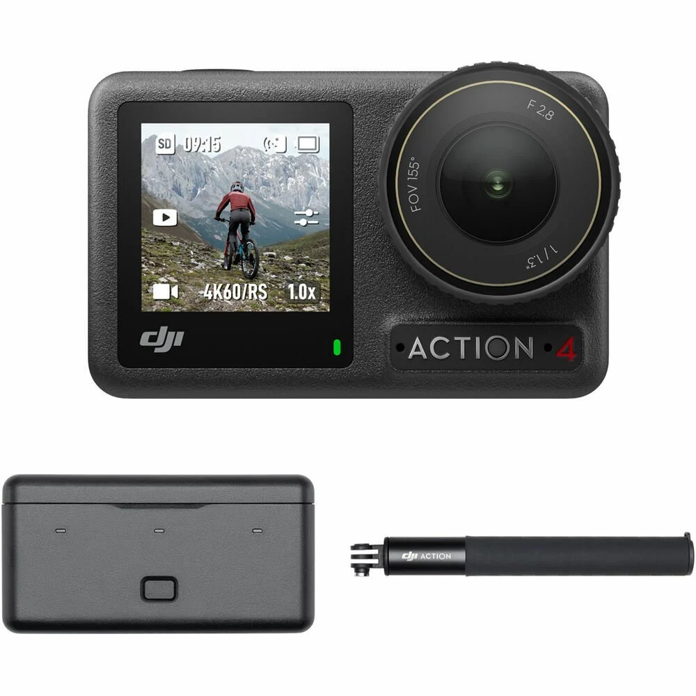 Osmo Action 4 Adventure Combo| DJI Türkiye Karacasulu Garantili | 5