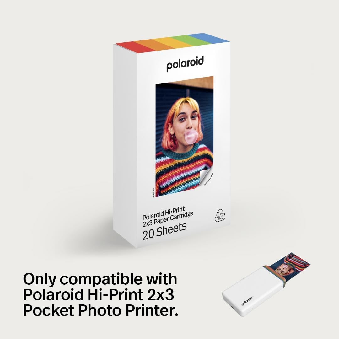 POLAROID HIPRINT GENERATION 2 2X3 PAPER CARTRIDGE 3