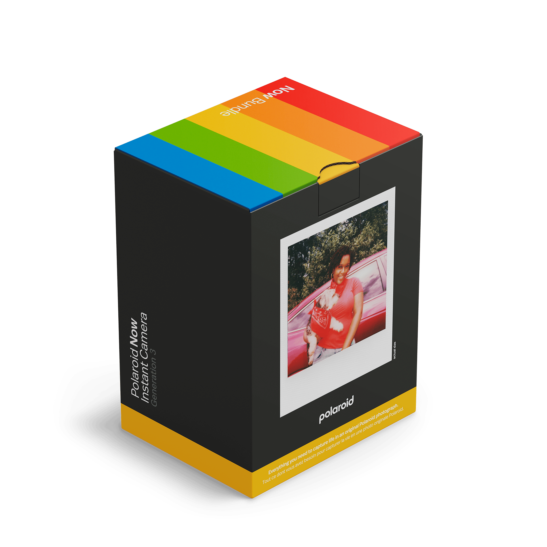 POLAROID NOW GEN 3 BLACK + COLOR FİLM BUNDLE 3