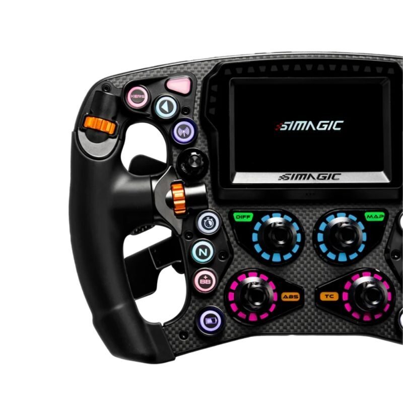 Simagic Zeus Formula Steering Wheel Magic Dash 4 Ekranlı Direksiyon Simiti 2