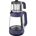 Beko 1900 W Mor Cam Demlikli Çay Makinesi 0,8 lt Kapasite ile Hızlı Demleme Teknolojisi Cm 5964