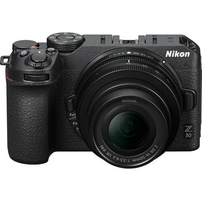 Nikon Z30 16-50MM Lensli Aynasız Fotoğraf Makinesi 20.8 MP 4K Video Kaydı Özellikli