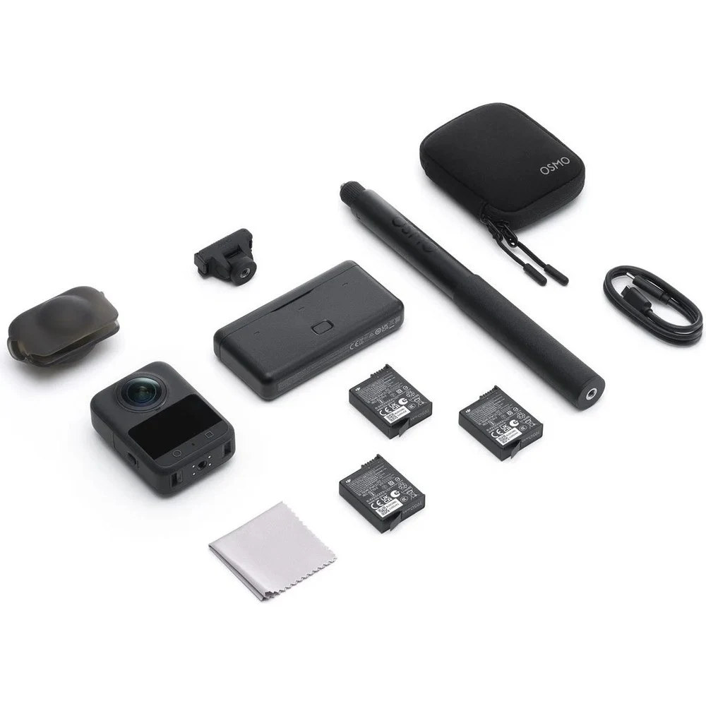 DJI Djı Osmo 360 Adventure Combo Aksiyon Kamera - Distribütör Garantili
