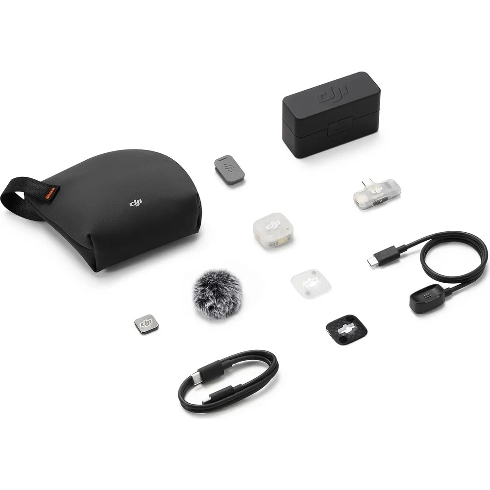 DJI Mic Mini 2S (1TX + 1 Mobile RX + Şarj Kutusu) | DJI Türkiye Karacasulu Garantili |