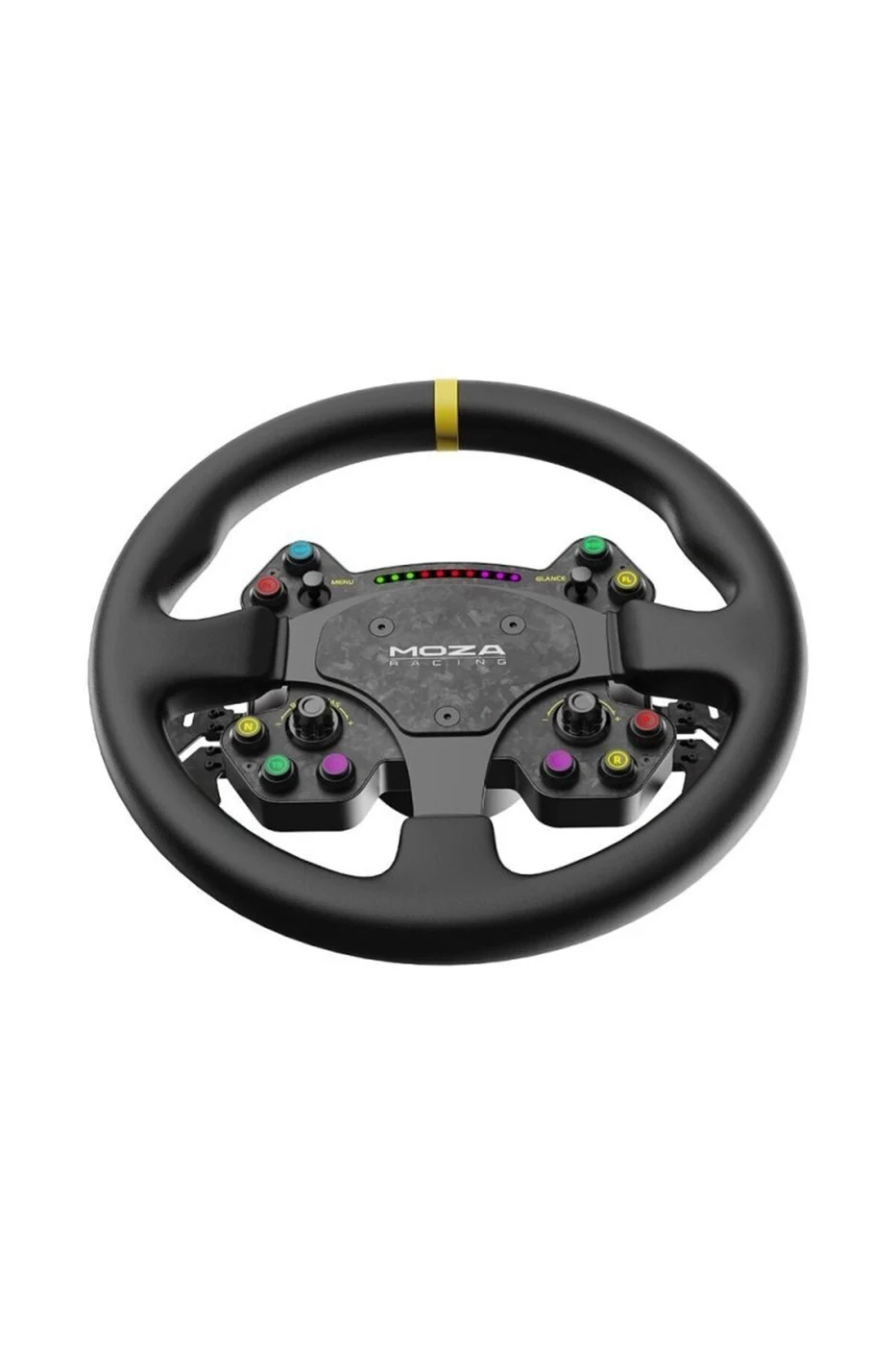 MOZA Racing RS V2 Steering Wheel Yuvarlak Deri Versiyon Direksiyon Simiti 3