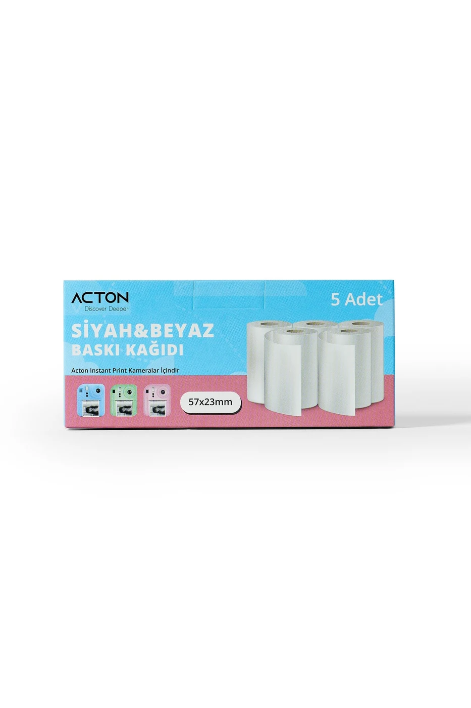 ACTON Instant Paper Roll (5 Rolls Pack) 2