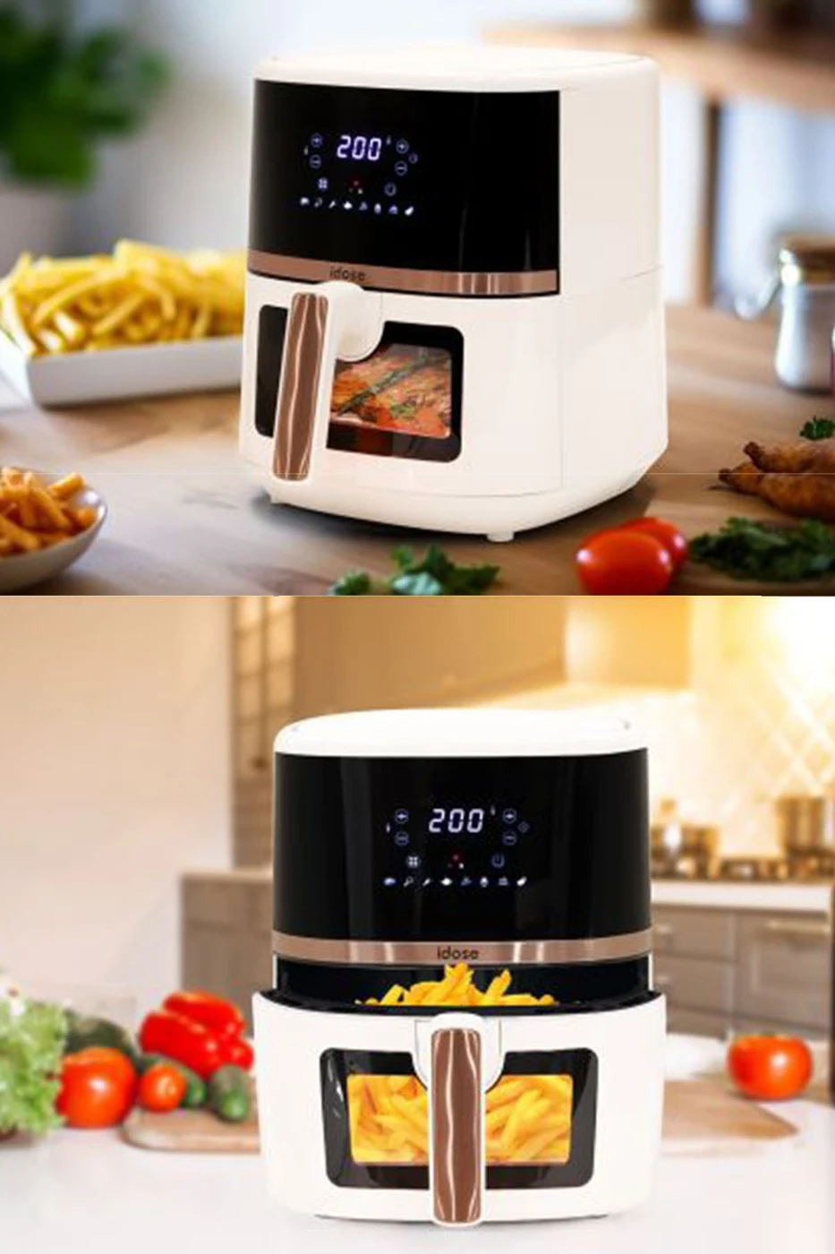 idose Smart Cook Air Fryer Fritöz 5,5l 3