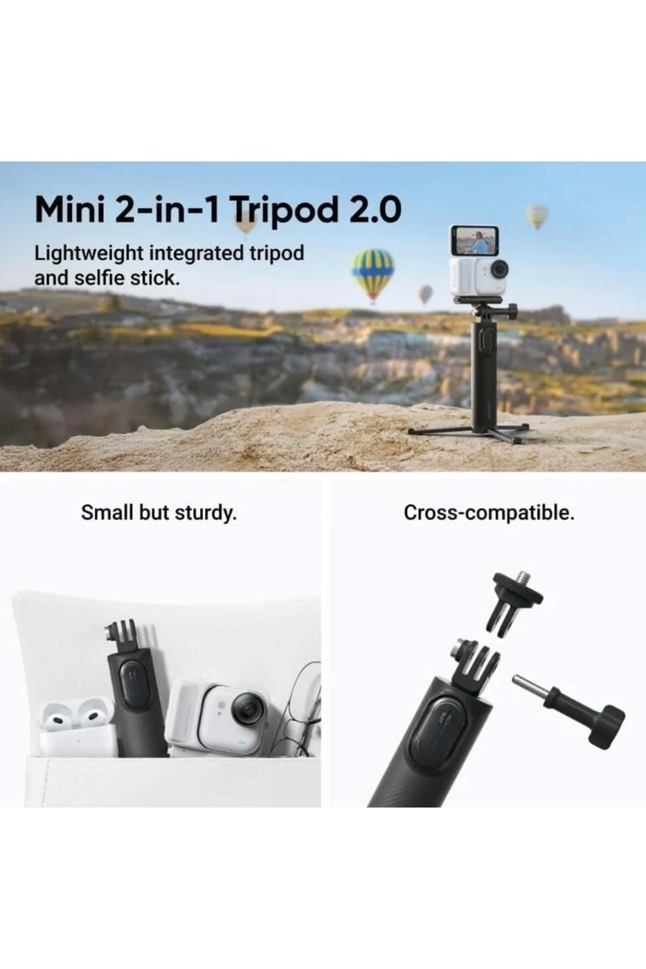 Insta360 GO Ultra Creator Bundle (Siyah) 3