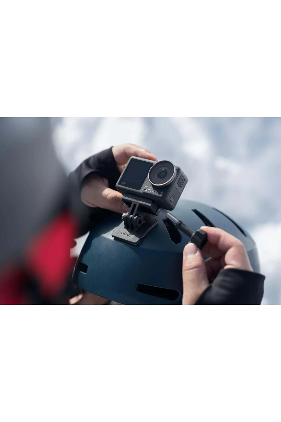 DJI Osmo Action Kavisli Yapışkan Taban Kiti 5