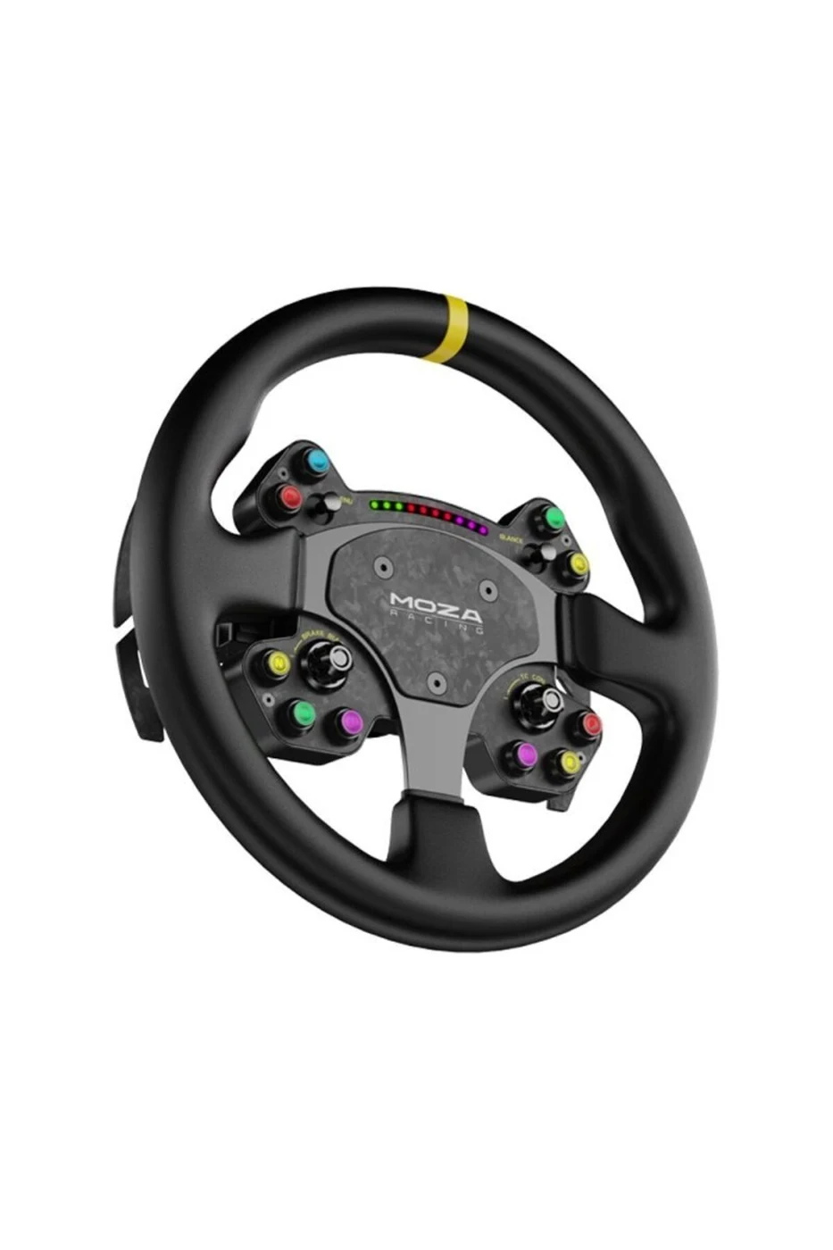 MOZA Racing RS V2 Steering Wheel Yuvarlak Deri Versiyon Direksiyon Simiti 2