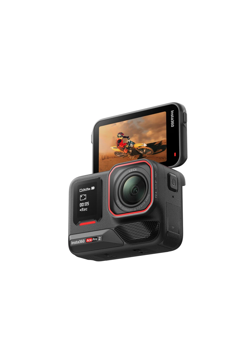 Insta360 Ace Pro 2 Xplorer Bundle 8K Aksiyon Kamera Beyaz Tek Batarya Deklanş... 3