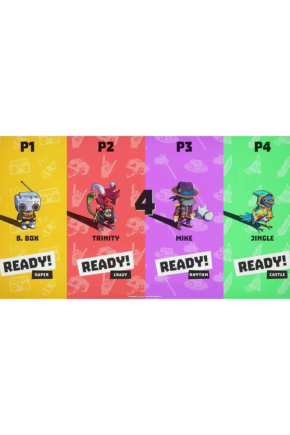 KONAMI Super Crazy Rhythm Castle PS5 Oyun 2